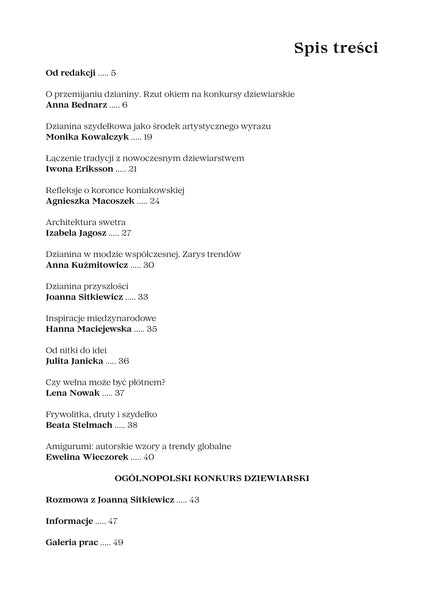 EBOOK - MAGAZYN  „WEŁNA I KORONKI" 1/2026