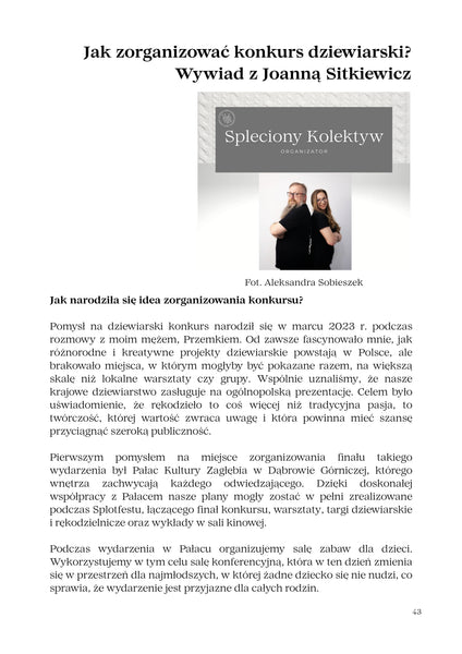 EBOOK - MAGAZYN  „WEŁNA I KORONKI" 1/2026